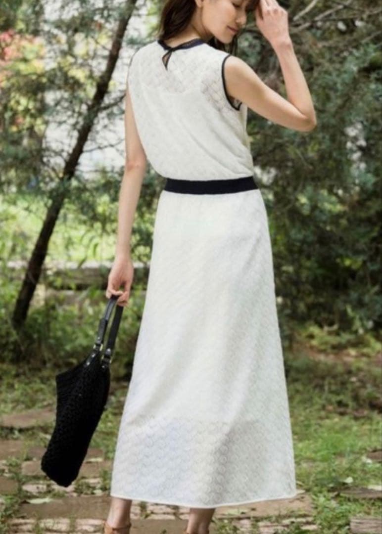 ANAYI バルファスジャージーロングワンピース 36