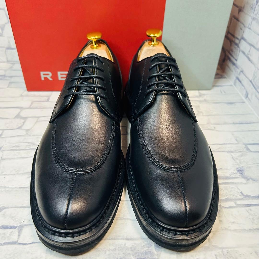 新古品 REGAL リーガル JV56 Uチップ ブラック 24.5cm