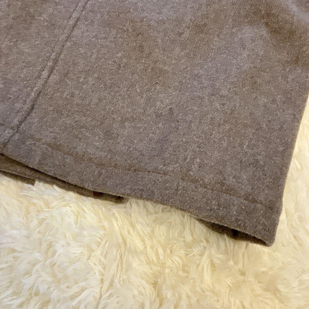 【極美品】DANTON ウール ライト パイル ステンカラー ロングコート