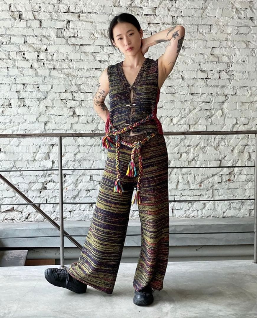 新品タグ付きYanYan LEON LEON PANT M パンツ ヤンヤン