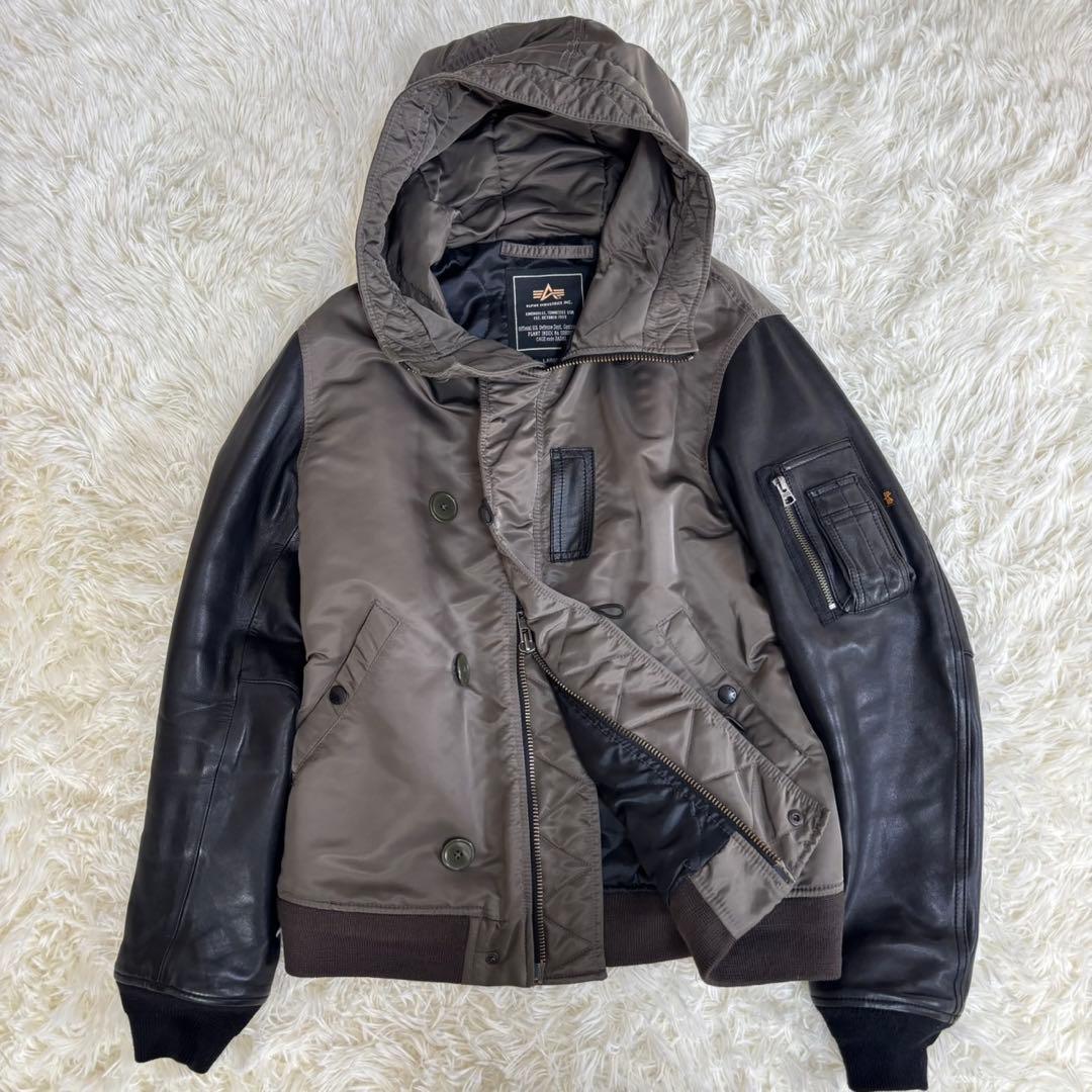 アルファ ナノユニバース 別注 フライトジャケット N-2B