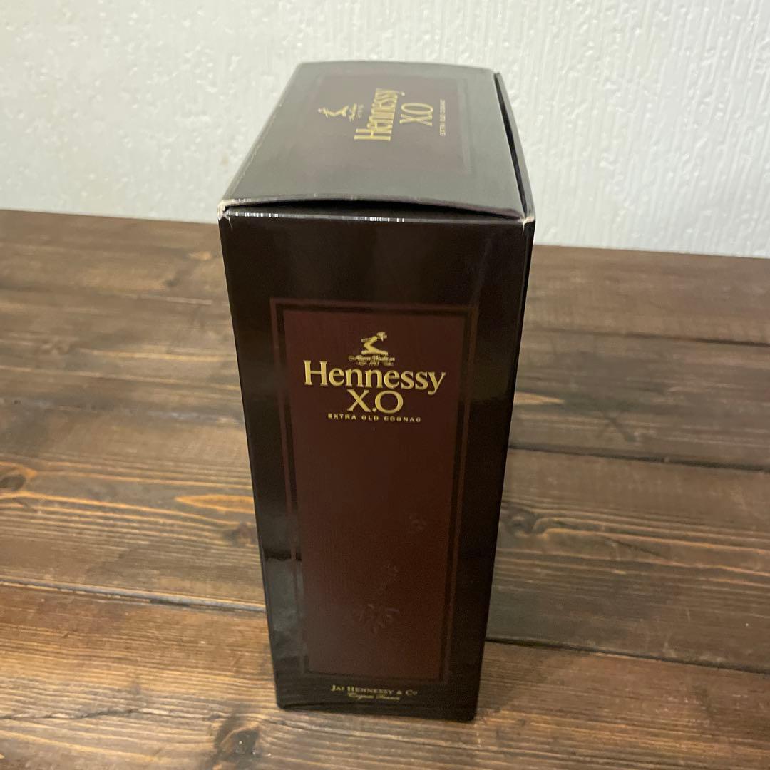 Hennessy ヘネシー XO 黒キャップ ブランデー コニャック DH0