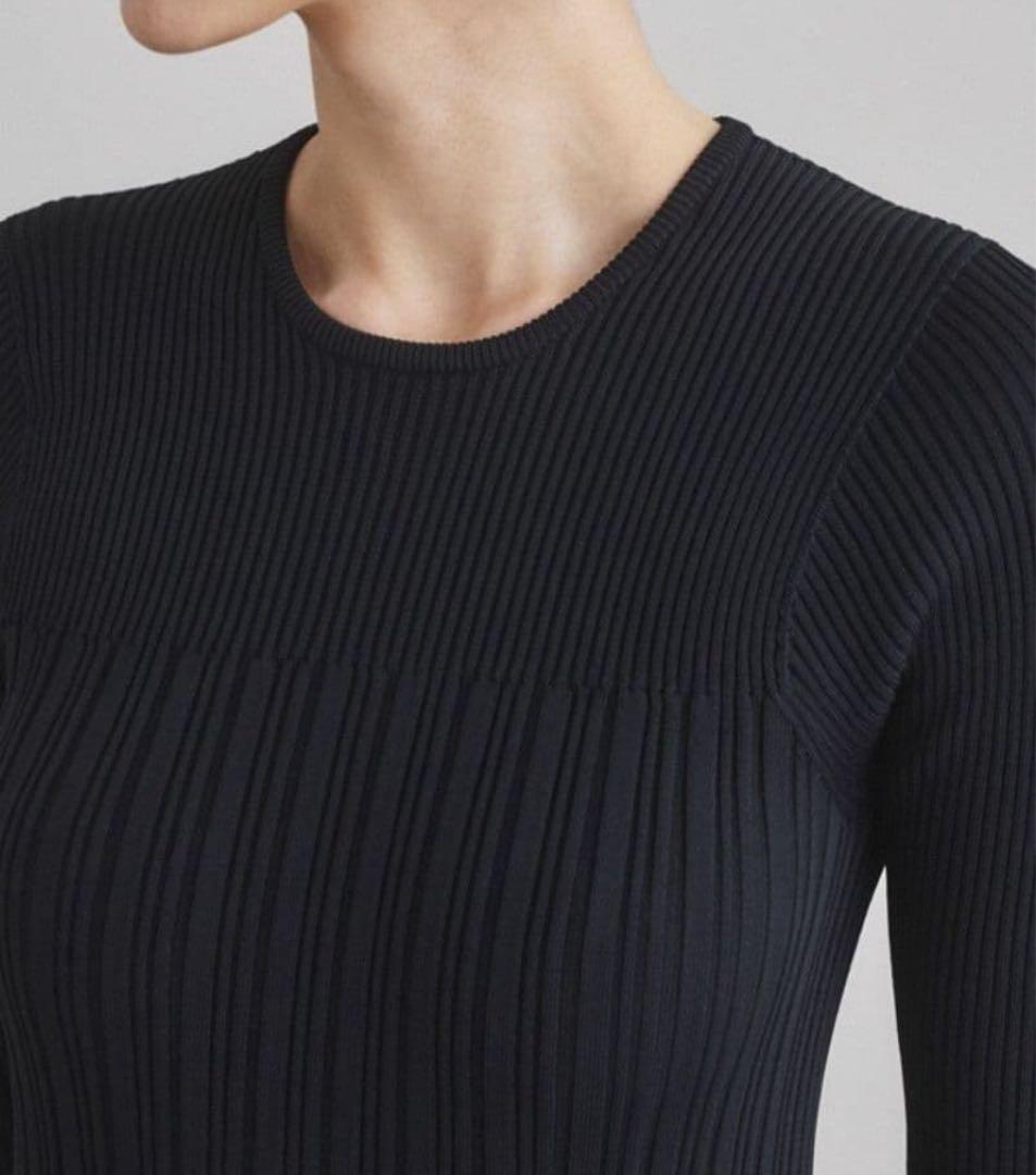 【美品】グレースコンチネンタル　ホールガーメント　ワンピース　ブラック36