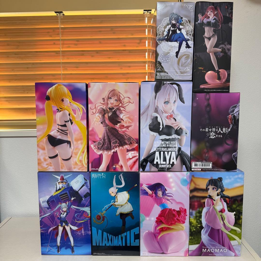 美少女プライズフィギュア10体セット フリーレン 着せ恋 推しの子 初音ミク 他