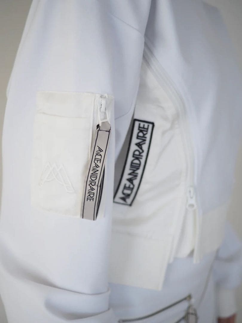 DUMBO WORK POCKET TOPS / WHITE ゴルフウェア