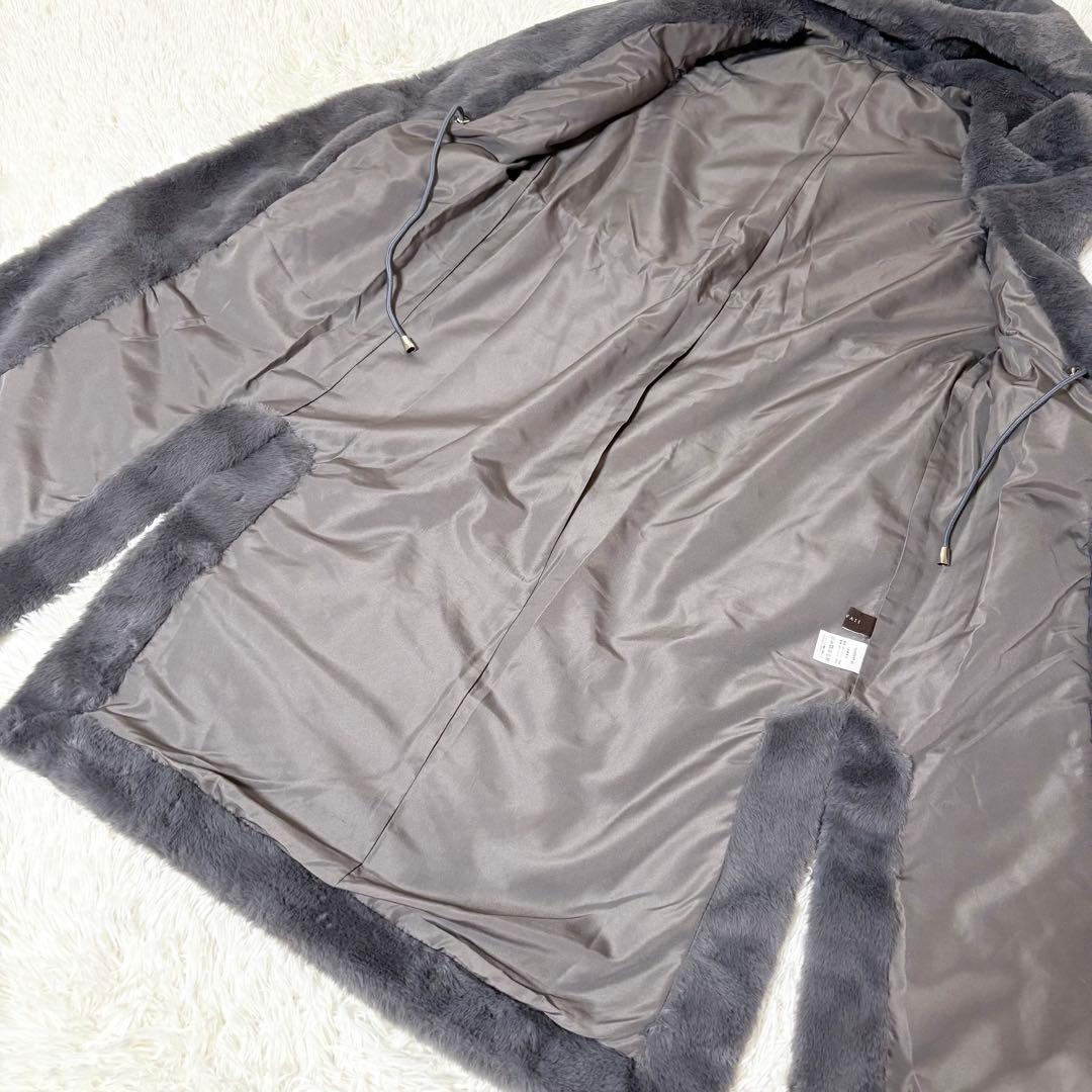 未使用級✨カワイイ CAWAII 憧れの ファーベスト グレー