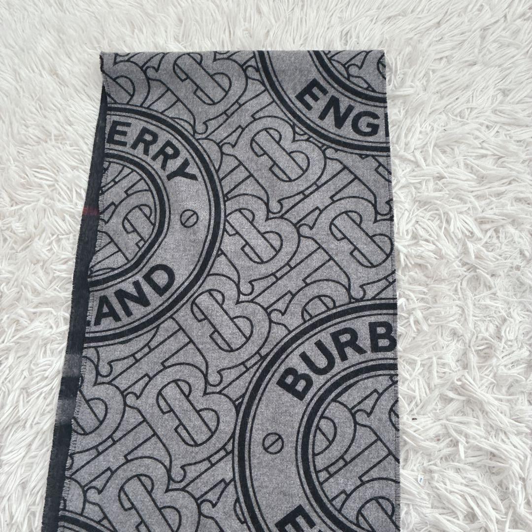 BURBERRY マフラー カシミヤ ノバチェック メガチェック モンタージュ