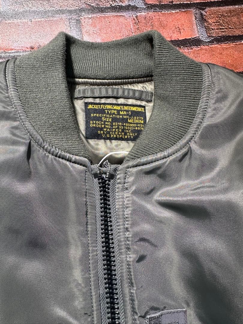 週末限定値下げ WAIPER USAF 50s MA-1 リプロダクト M