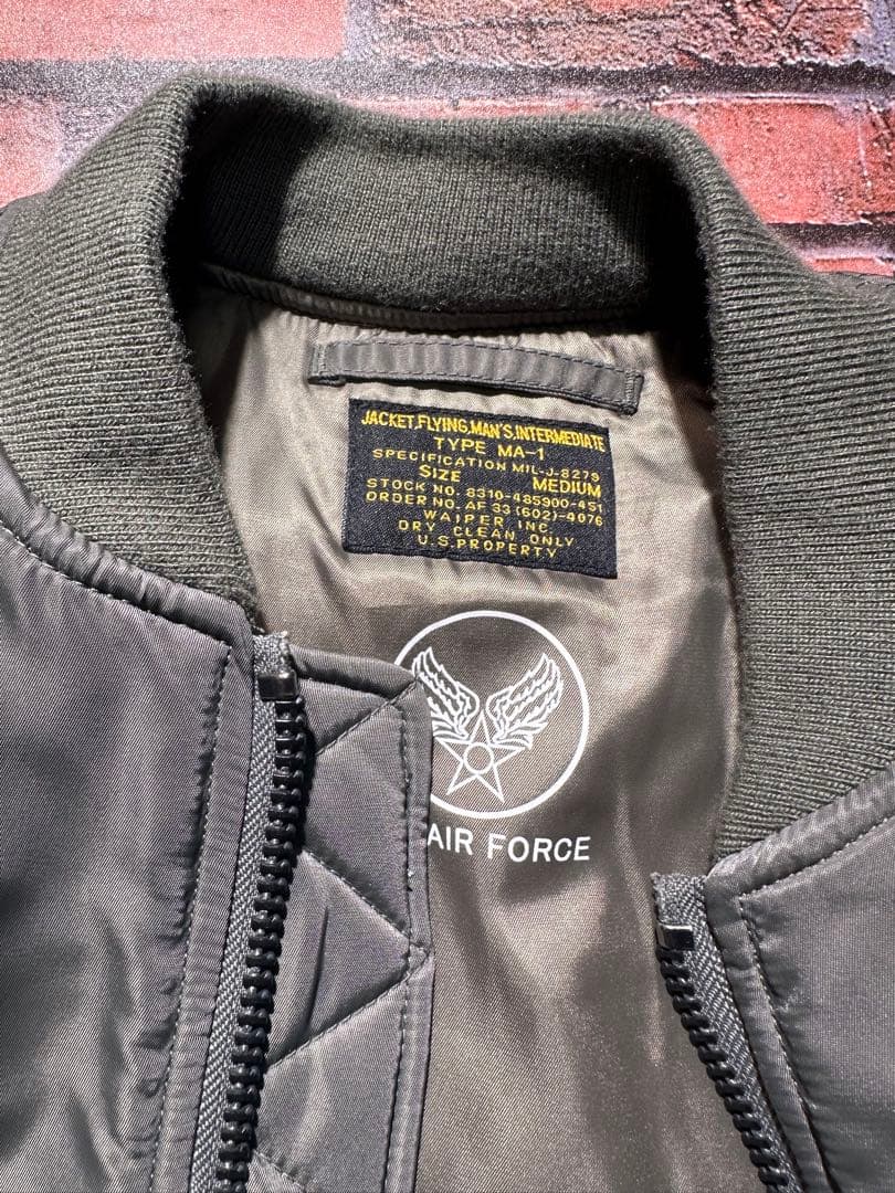 週末限定値下げ WAIPER USAF 50s MA-1 リプロダクト M