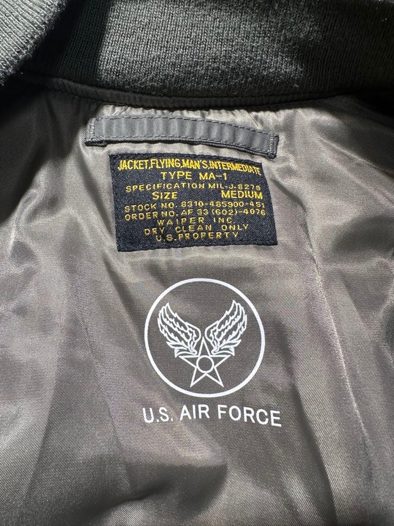 週末限定値下げ WAIPER USAF 50s MA-1 リプロダクト M