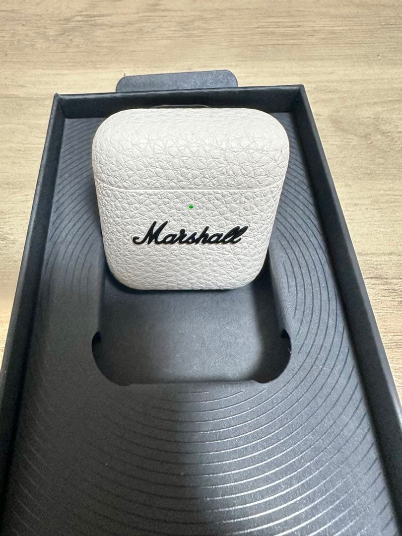 【使用1回のみ】Marshall ワイヤレスイヤホン ホワイト