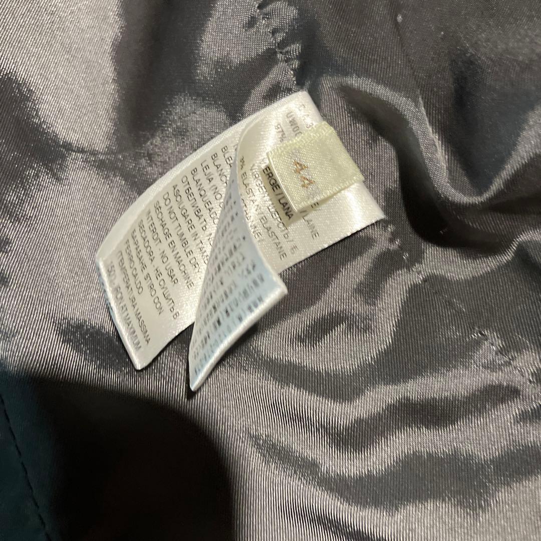 【AGNONA】茶色系ミックス・テーラードステンカラーツーウェイ✨44超美品✨