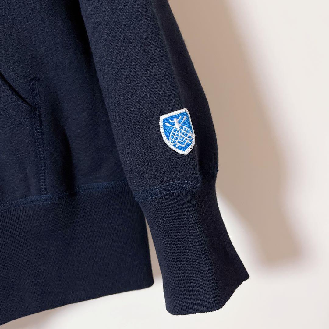 新品タグ付き！オーシバル フレンチテリー ダブルジップ パーカー スウェット L