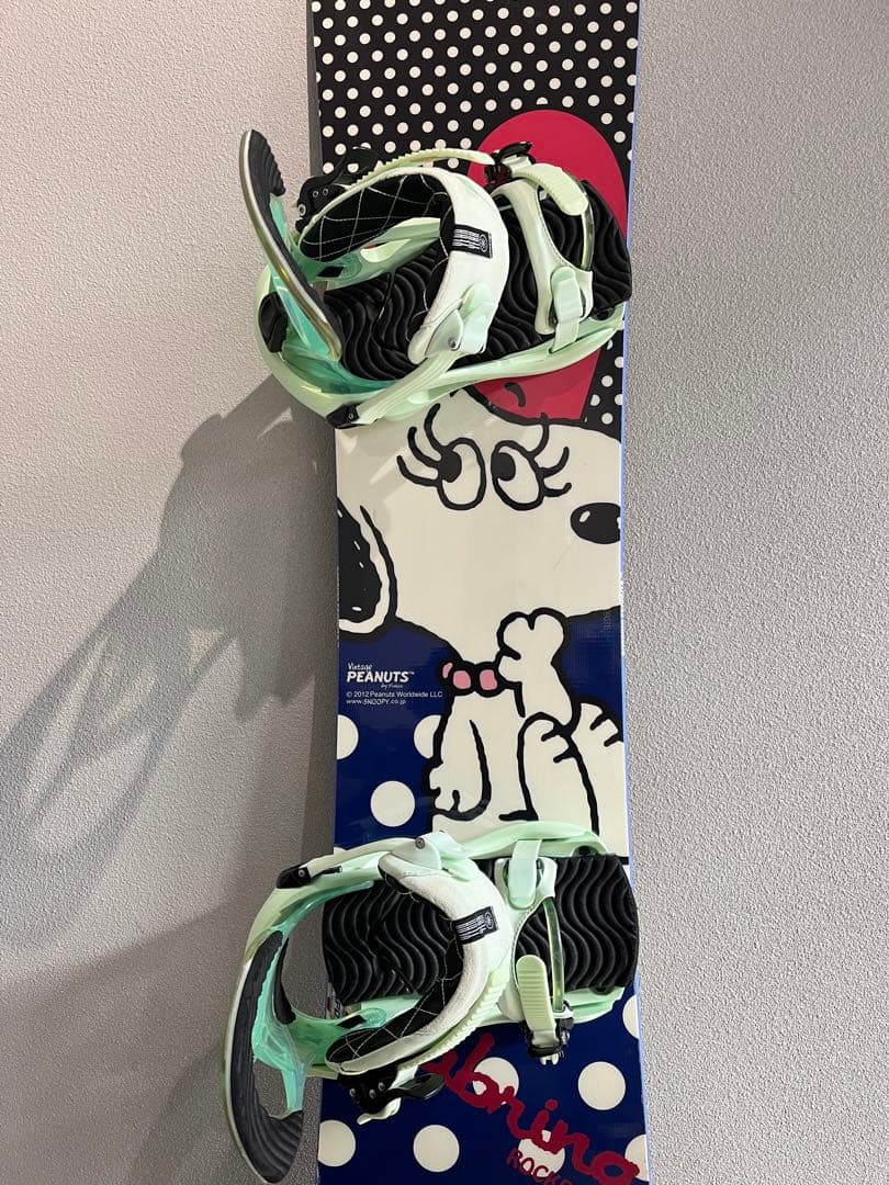 SABRINA×PEANUTSコラボ スノーボード＋K2ブーツセット