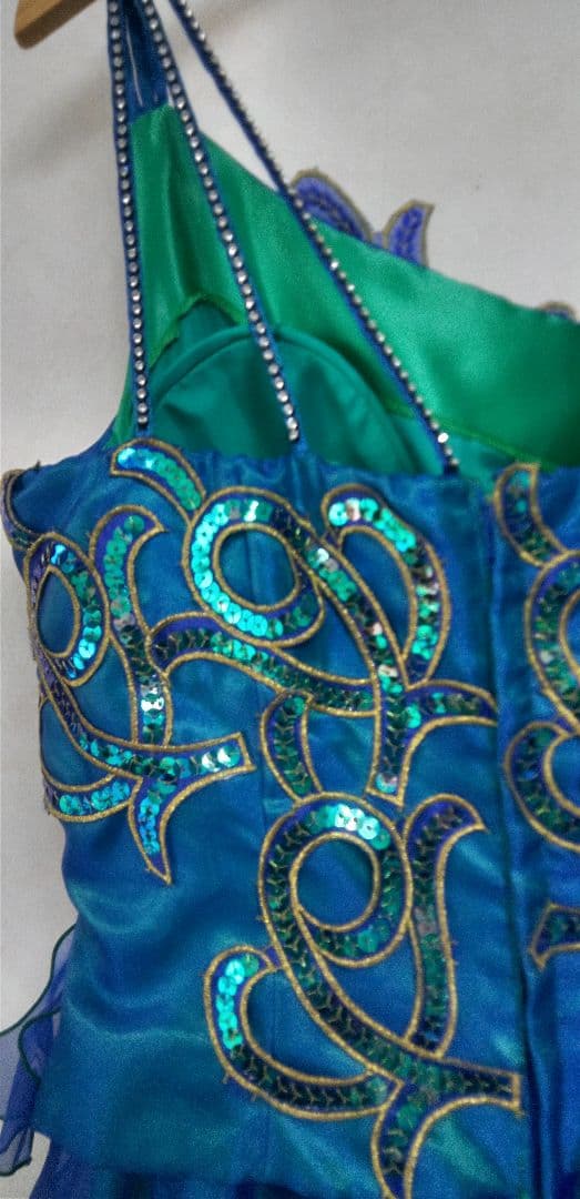 【COCOMELODY】 ワンショルダー、グラディーションドレス、M★お値下げ★