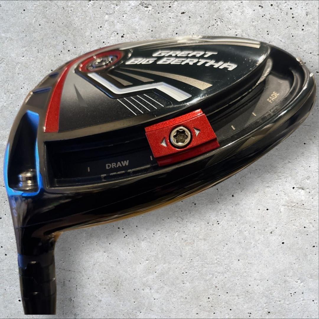 【レフティ】キャロウェイ　 GREAT BIG BERTHA ドライバー　9°