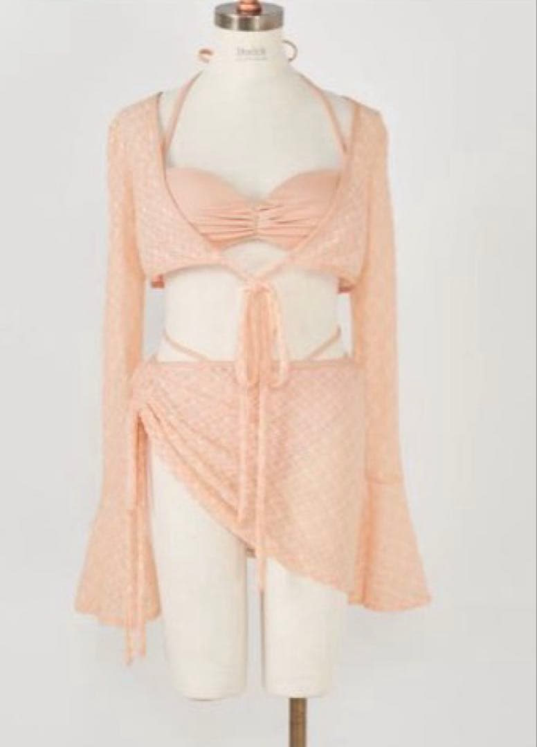 17日限定価格Darich★ダーリッチ★4WAYレースウエストクロスビキニ　水着