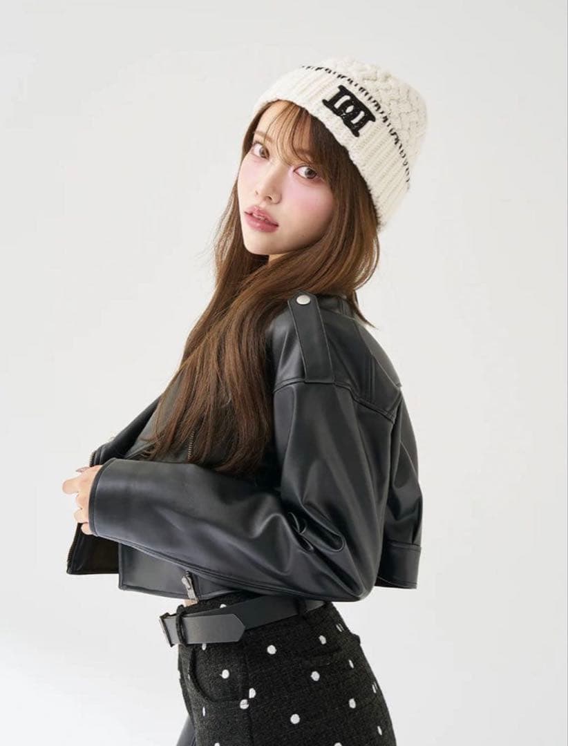 値下げ不可！ Darich DDロゴバスケットニットビーニー WHT 白