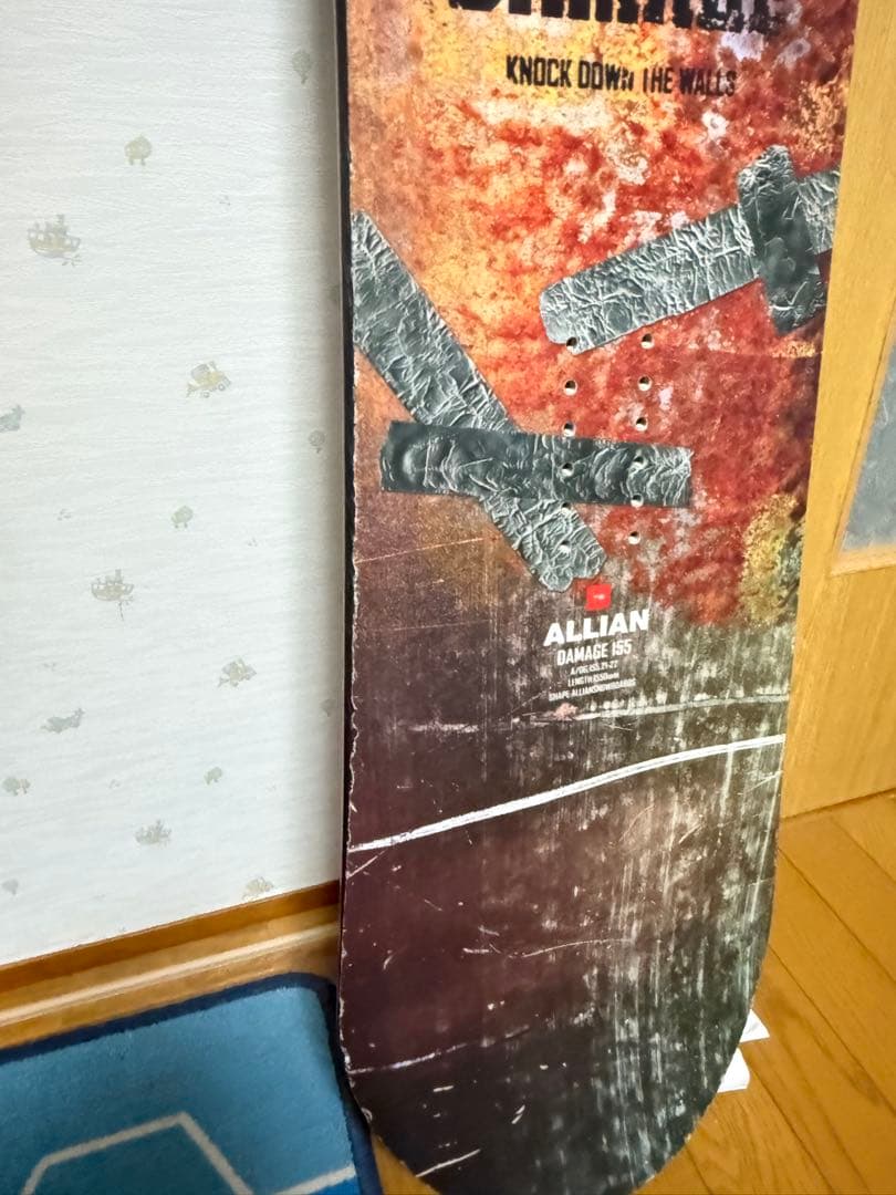 ALLIAN DAMAGE スノーボード21-22モデル