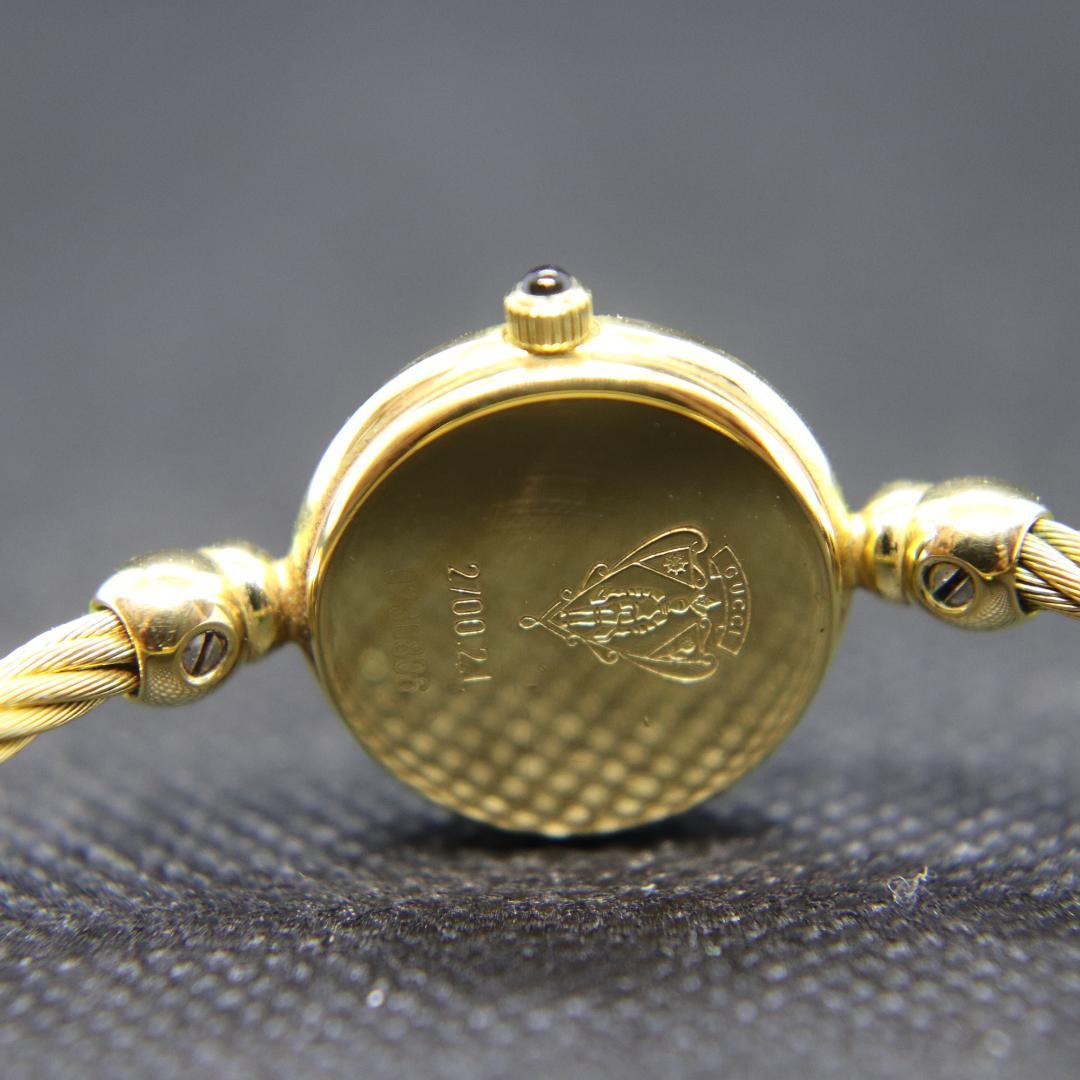 グッチ　2700.2L　腕時計　ビンテージ　クオーツ　レディース　20ｍｍ　黒