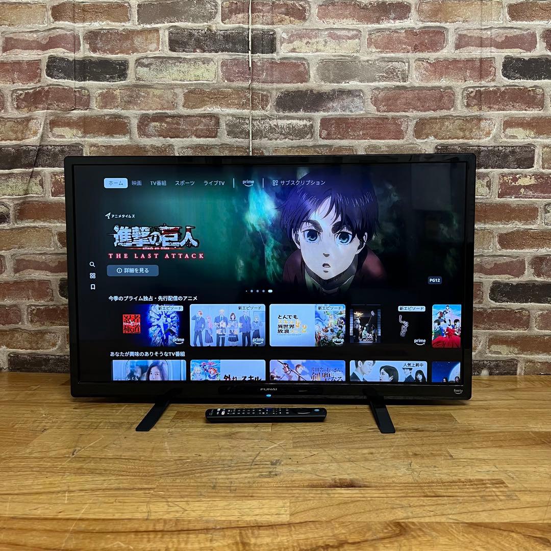 フナイ 32V型 液晶テレビ Fire TV FL-32HF160 2024年製