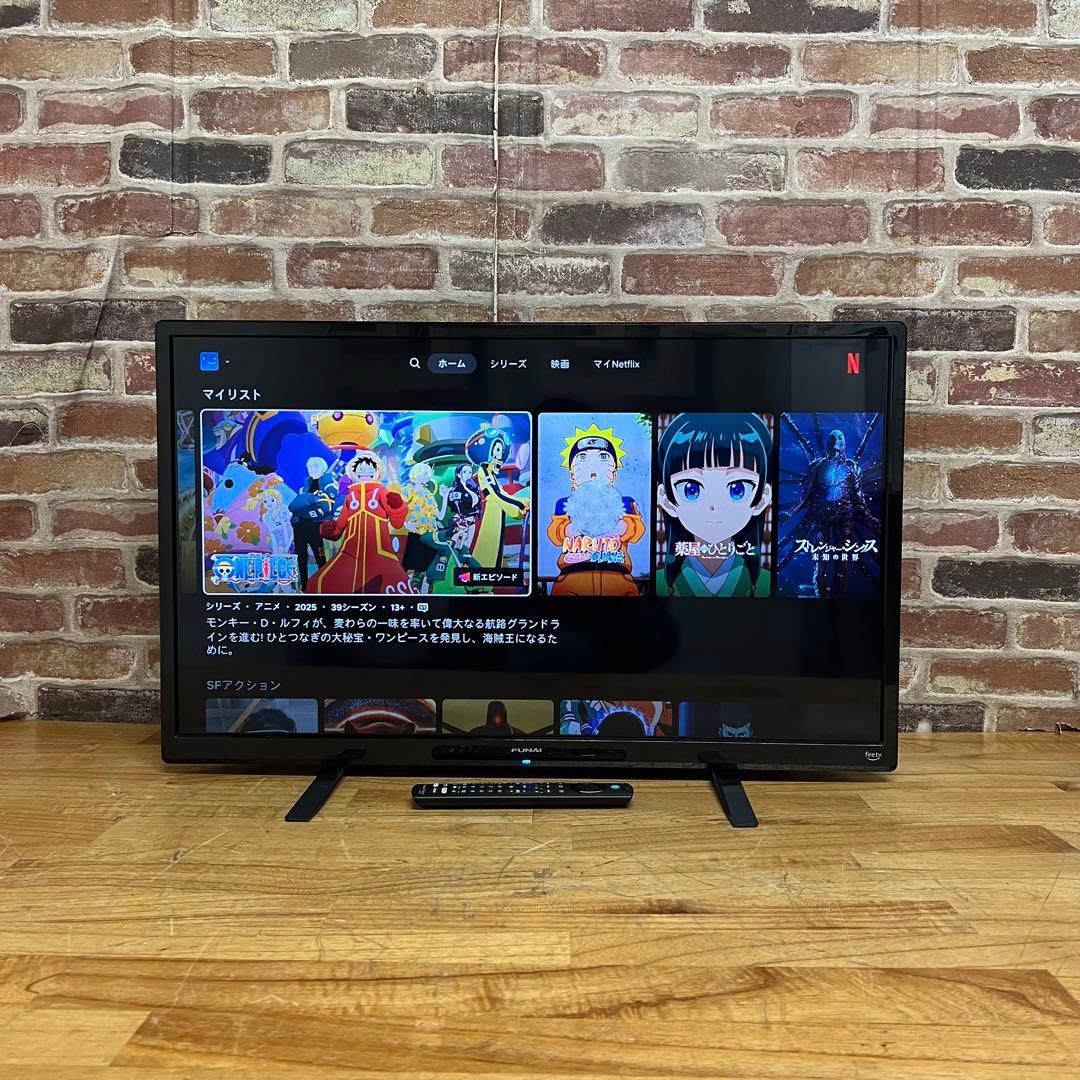 フナイ 32V型 液晶テレビ Fire TV FL-32HF160 2024年製