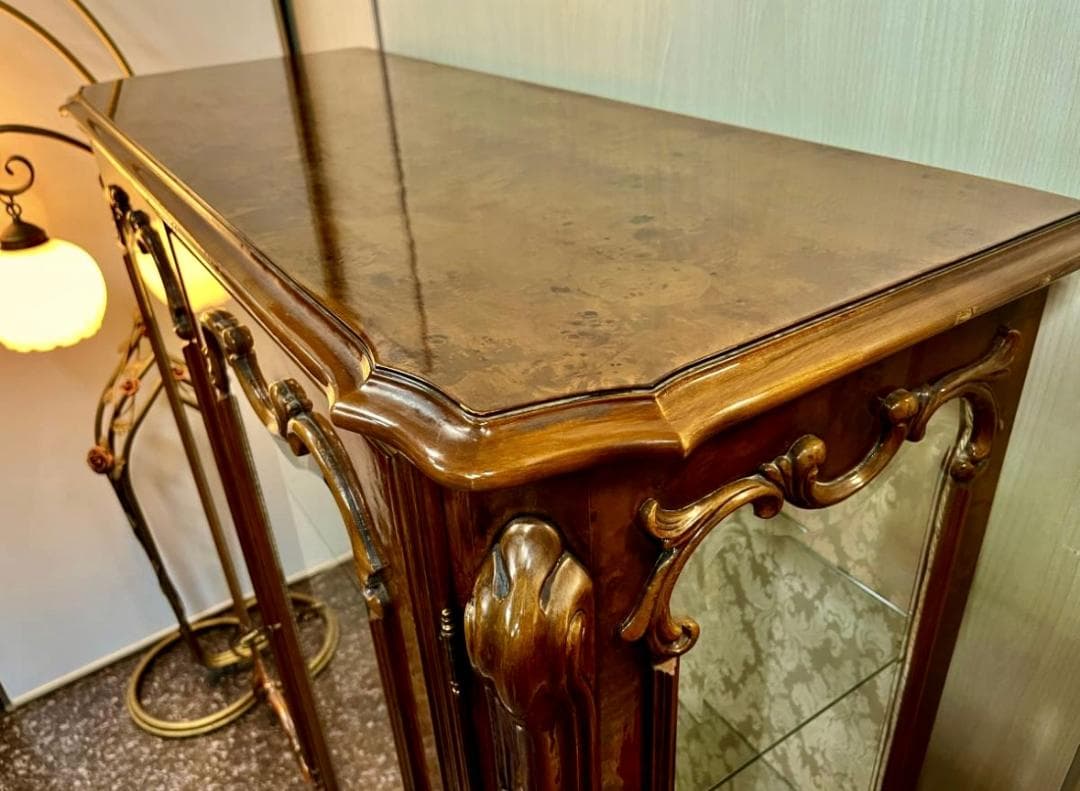 【都内★直接引取】イタリア製 バロックスタイル キャビネット