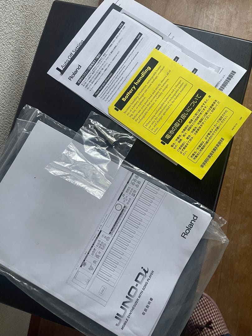 Roland 61鍵 シンセサイザー JUNO-DI ホワイト 美品