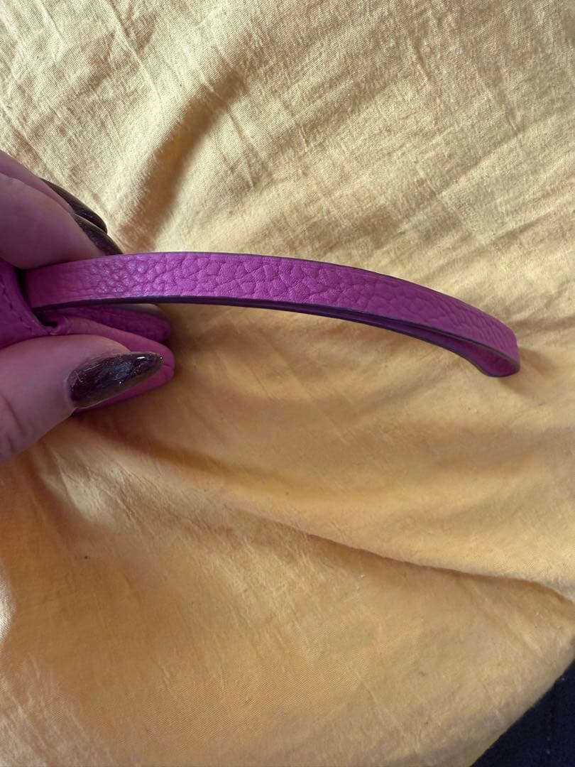 DELVAAUX デルヴォー　ピンクレザー ケース