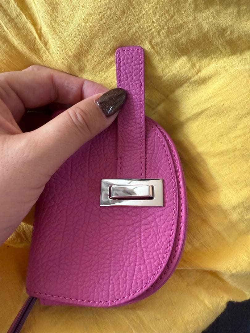 DELVAAUX デルヴォー　ピンクレザー ケース