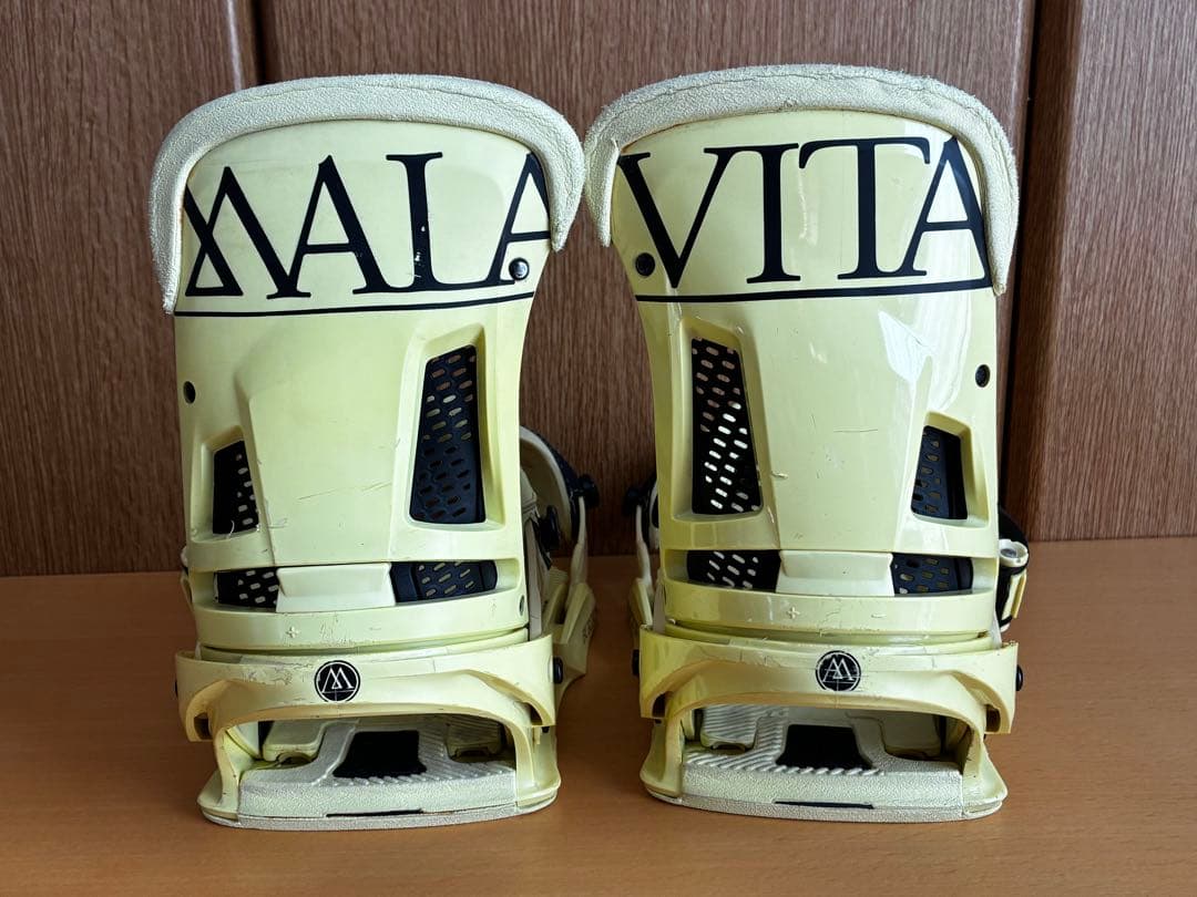 バートンBURTONバインディング【マラビータ（メンズS）】イエロー