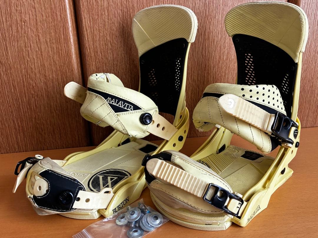 バートンBURTONバインディング【マラビータ（メンズS）】イエロー