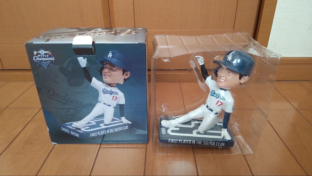 5/15 来場者限定　大谷翔平ドジャース　球場配布50/50クラブ　ボブルヘッド