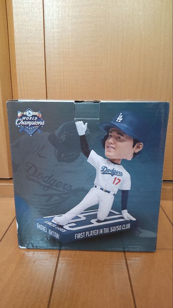 5/15 来場者限定　大谷翔平ドジャース　球場配布50/50クラブ　ボブルヘッド