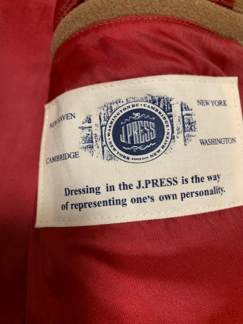 J.PRESS ブラウン ピーコート