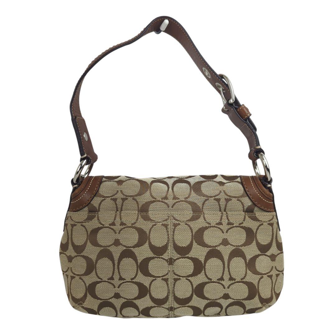 【美品】COACH コーチ ワンショルダー バッグ ホーボー