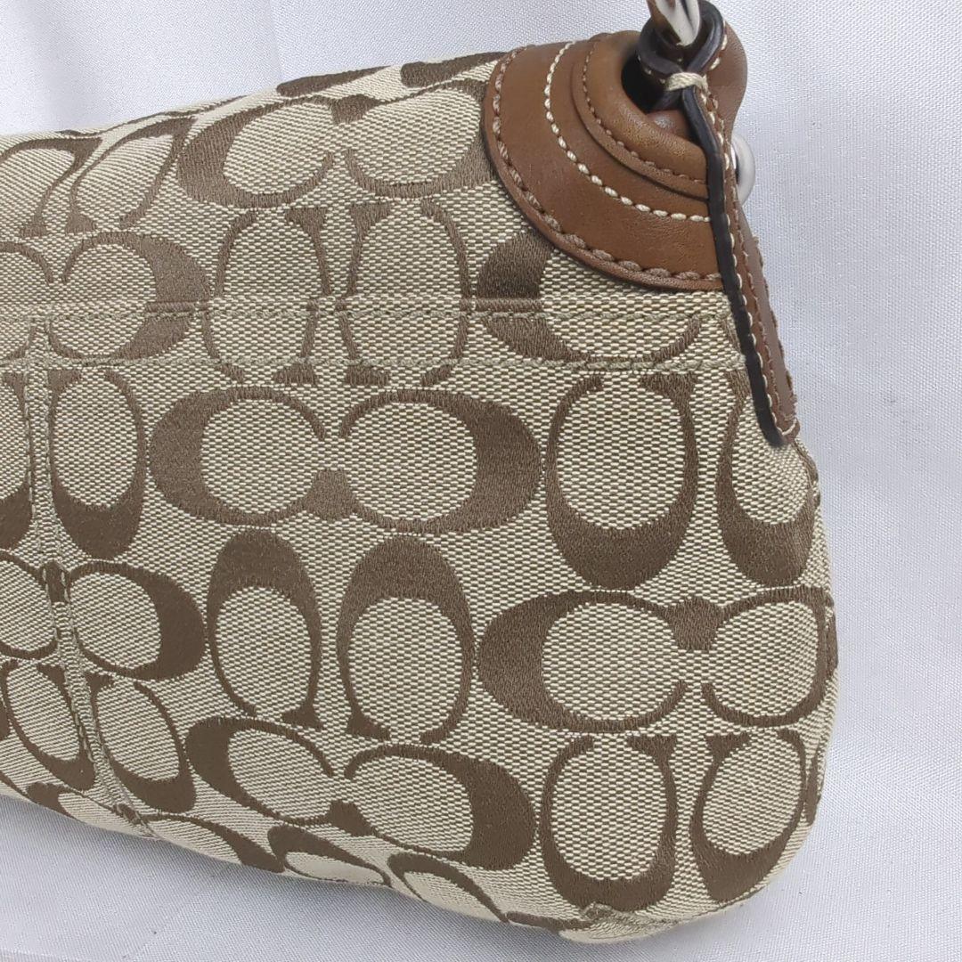 【美品】COACH コーチ ワンショルダー バッグ ホーボー