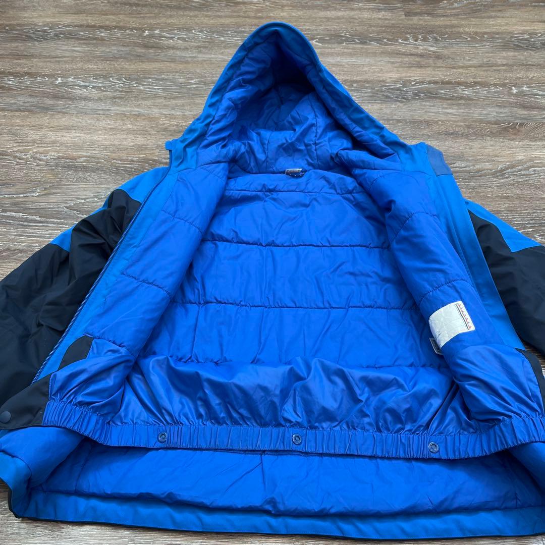 パウダーステップパーカ　140 ブルー　モンベル男の子　女の子