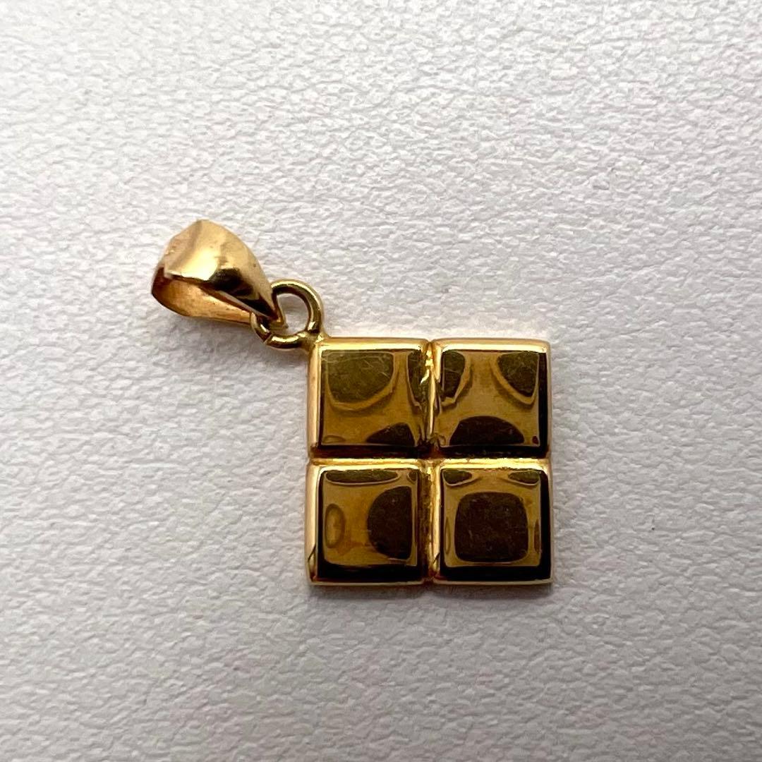 K18 ペンダント トップ　オニキス　0.65 g