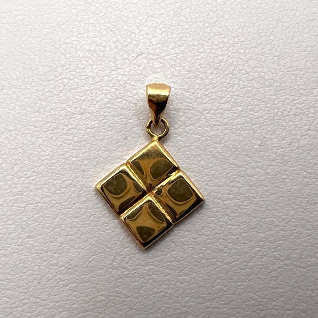 K18 ペンダント トップ　オニキス　0.65 g