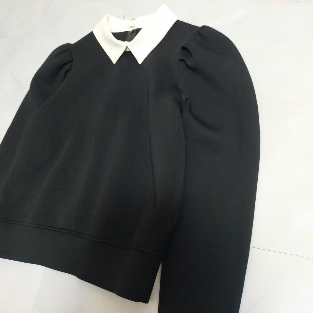 25SS✨ソヴ sov. パフスリーブダンボールニットプルオーバー