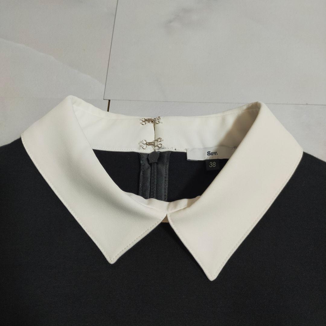 25SS✨ソヴ sov. パフスリーブダンボールニットプルオーバー