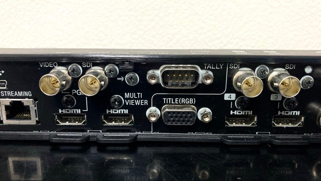 【段々値下】高機能ビデオスイッチャーSONY MCX-500 新品同様　元箱付