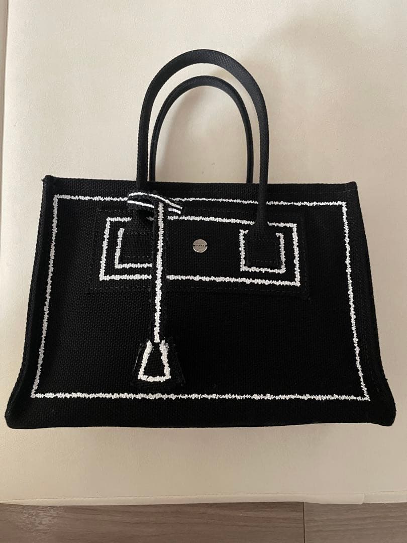 yonfa グラフトートmini black