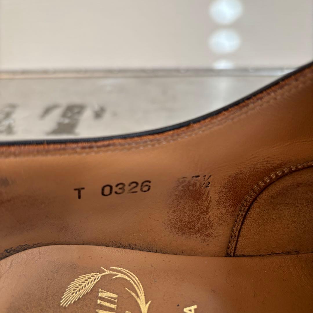 SCOTCH GRAIN スコッチグレイン ストレートチップ　T0326