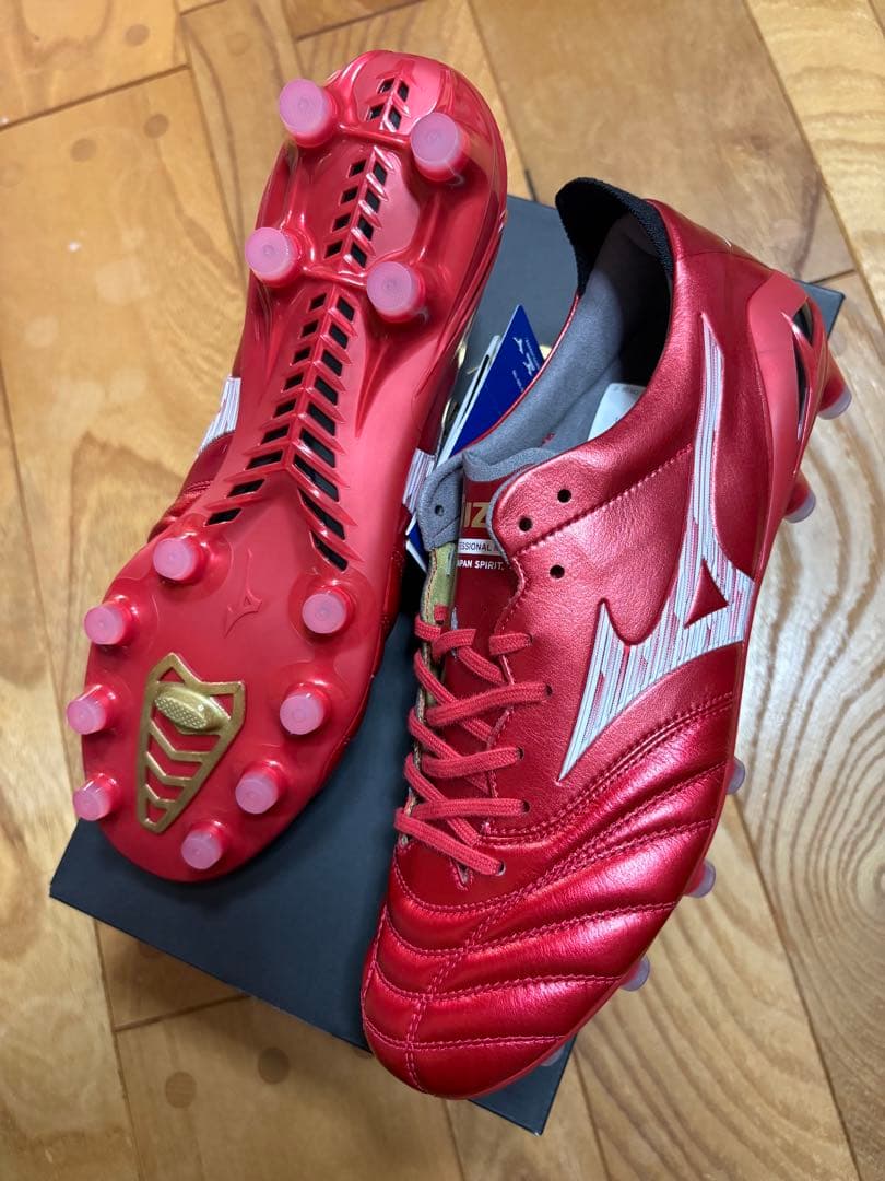 新品　40周年限定　レアサイズ　ミズノ　モレリア ネオ4 JAPAN 25cm