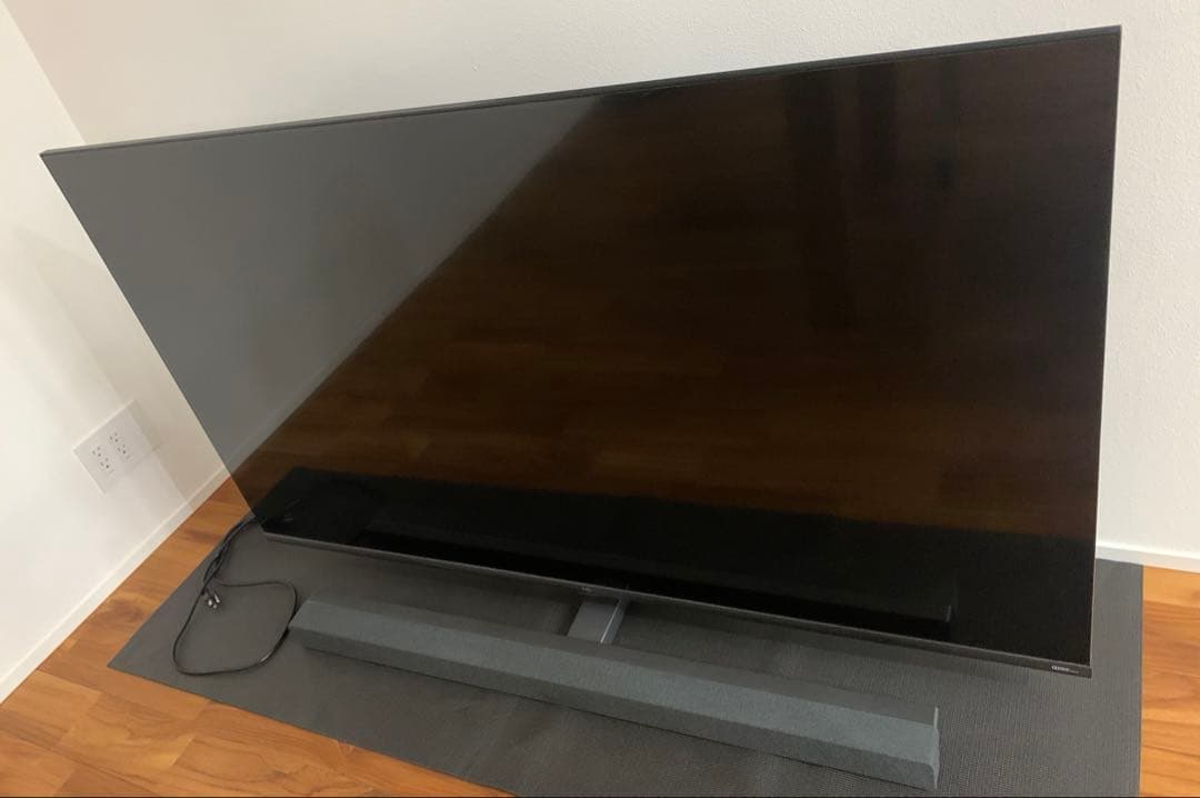 【美品】TCL 65V型 4K テレビ65X10 サウンドバー搭載　送料込です