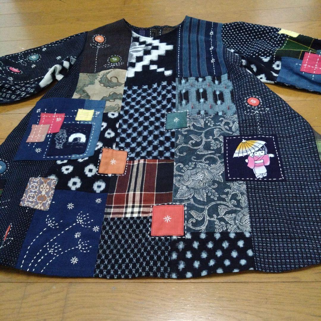 色々古布リメイクチュニック