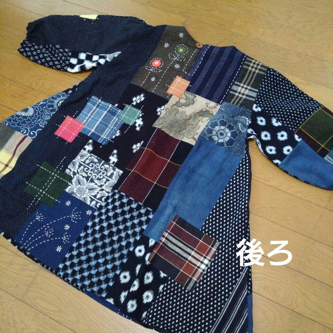 色々古布リメイクチュニック