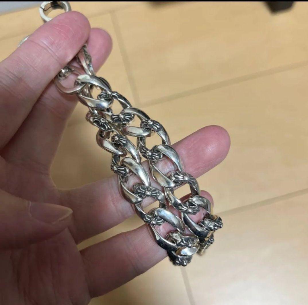 シルバー925刻印 ウォレットチェーン